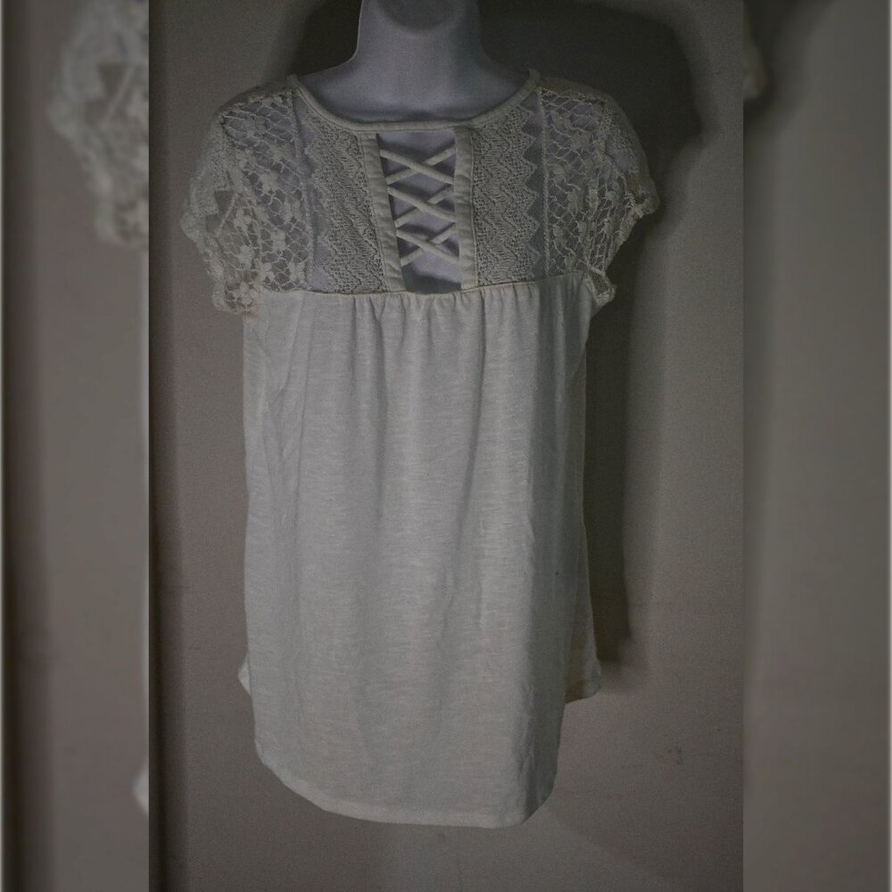 Women's White Lace Blouse
